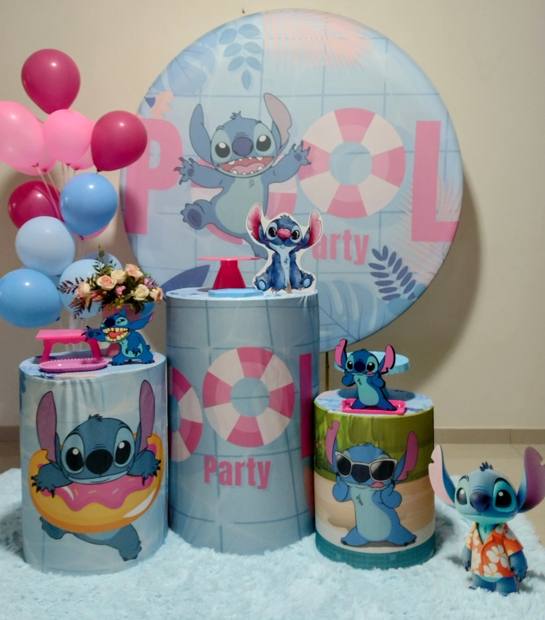 Kit Essencial Stitch Pool Party  - Pâmela Cristina Gonçalves 
