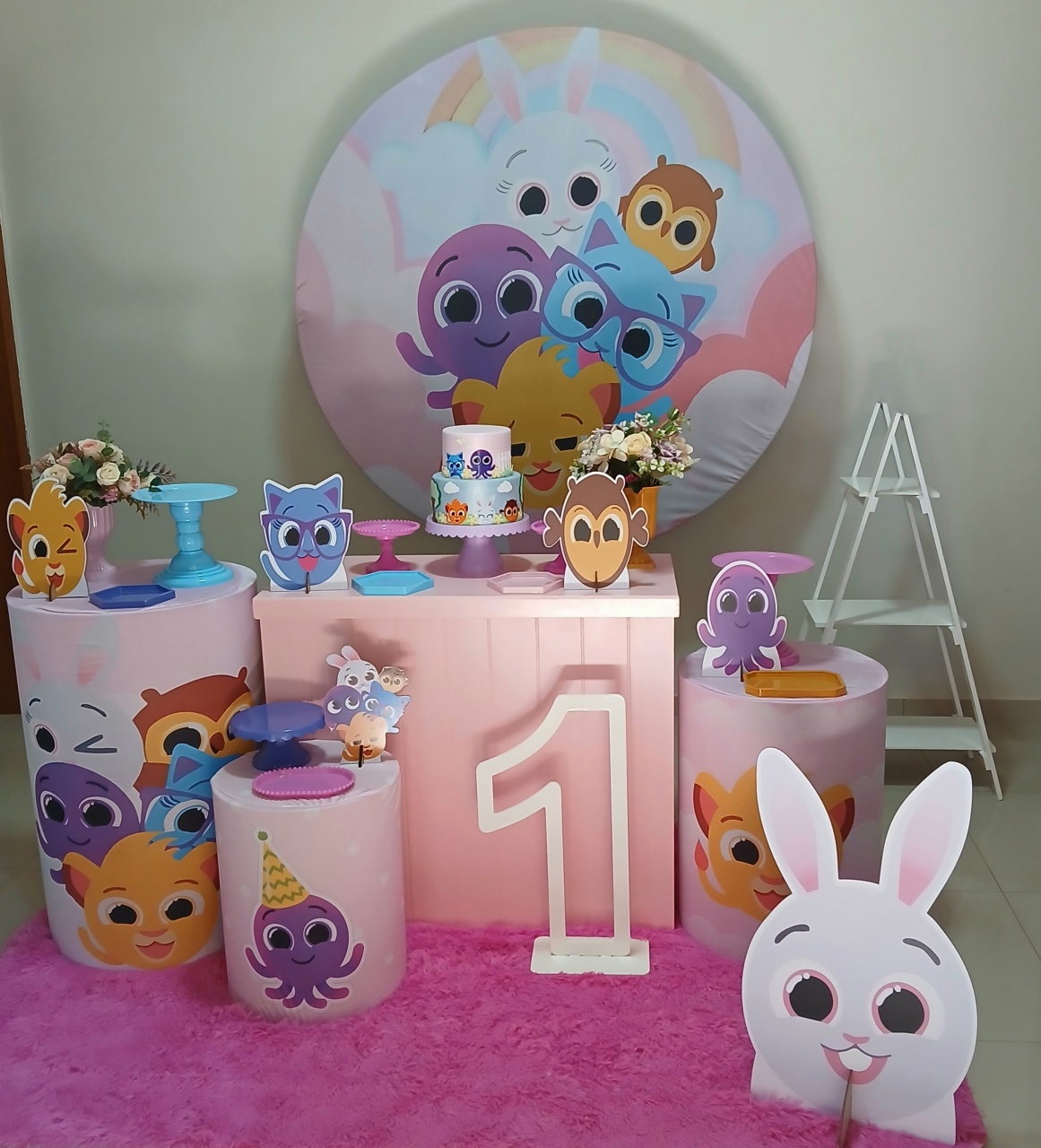 Kit Encanto Bolofofos Rosa - Pâmela Cristina Gonçalves 