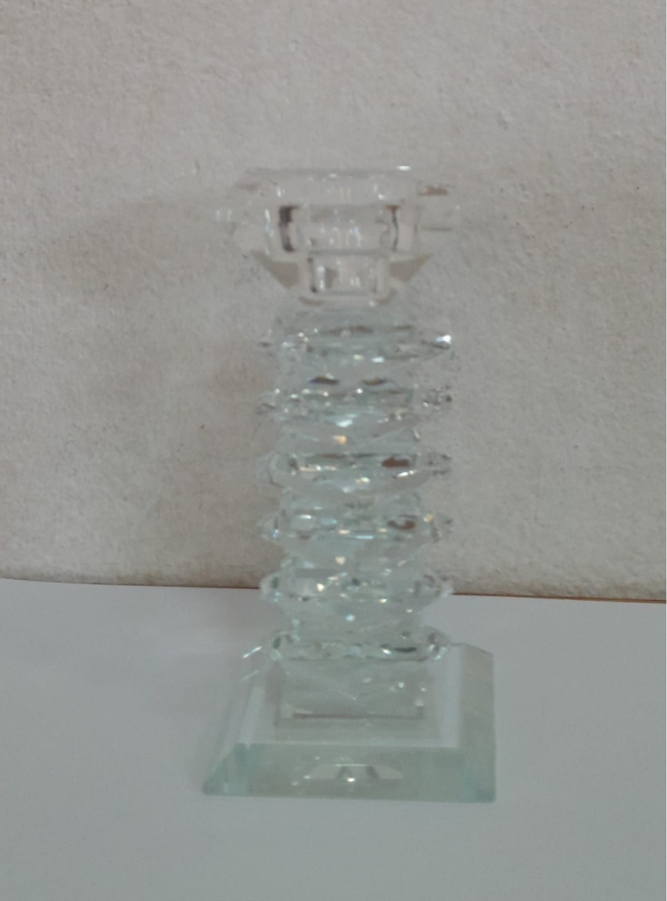 Cartiçal de Cristal Transparente P - Rita de Cássia Pereira Santos Carvalho 