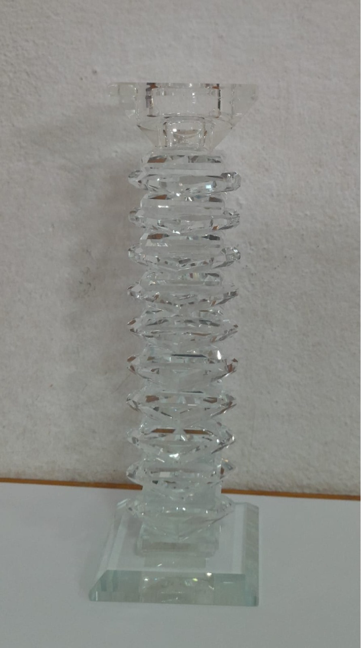 Cartiçal de Cristal Transparente M - Rita de Cássia Pereira Santos Carvalho 