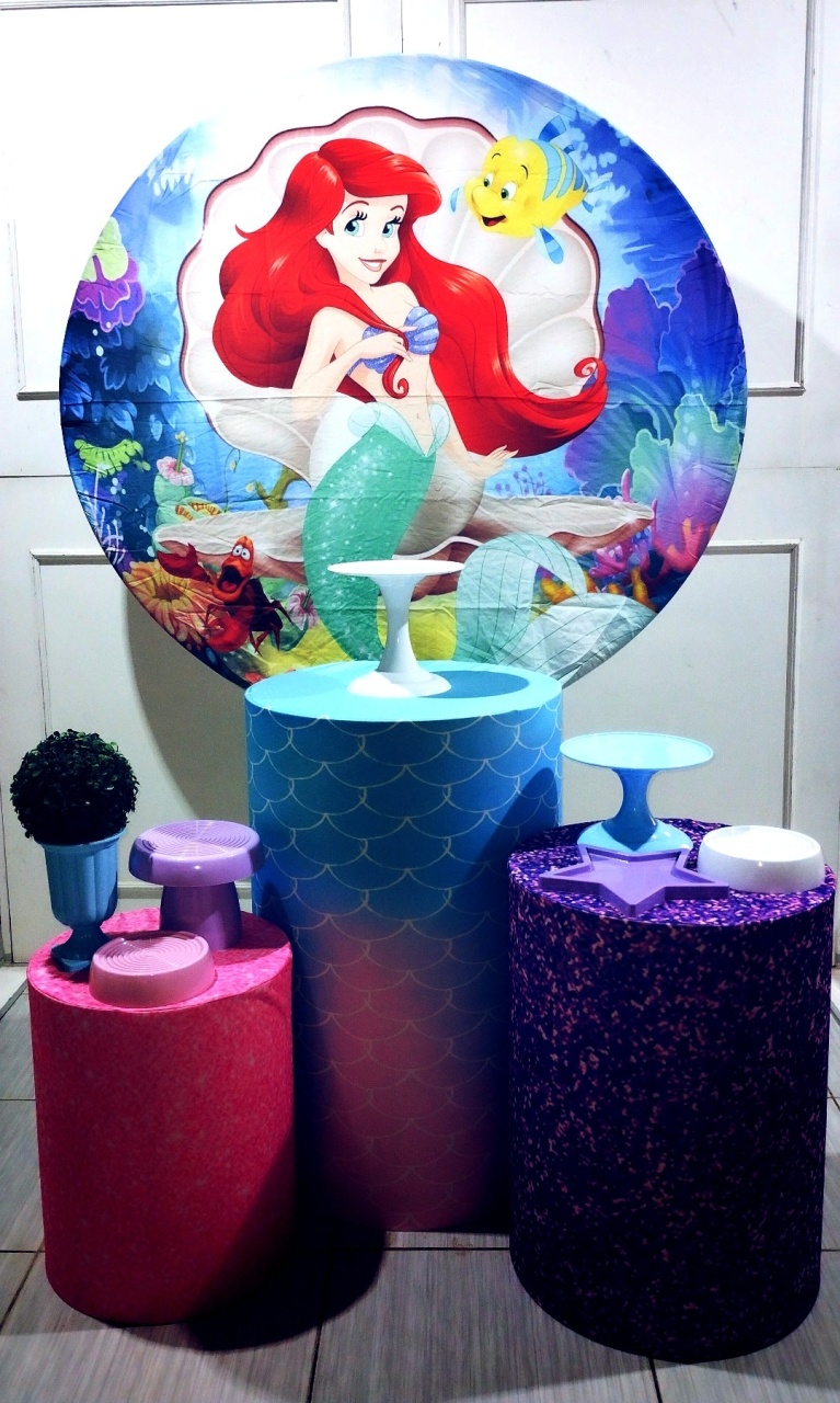 Kit Ariel - Arco íris Locações 