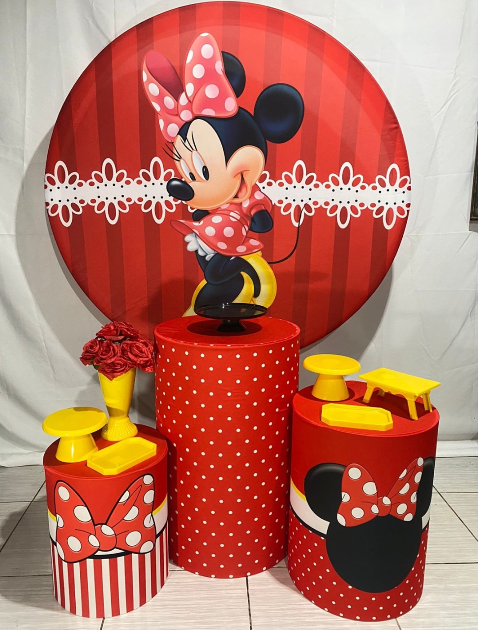 Kit Minie  - Arco íris Locações 