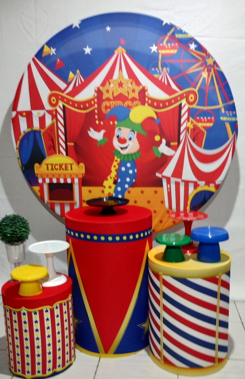 Kit Circo - Arco íris Locações 