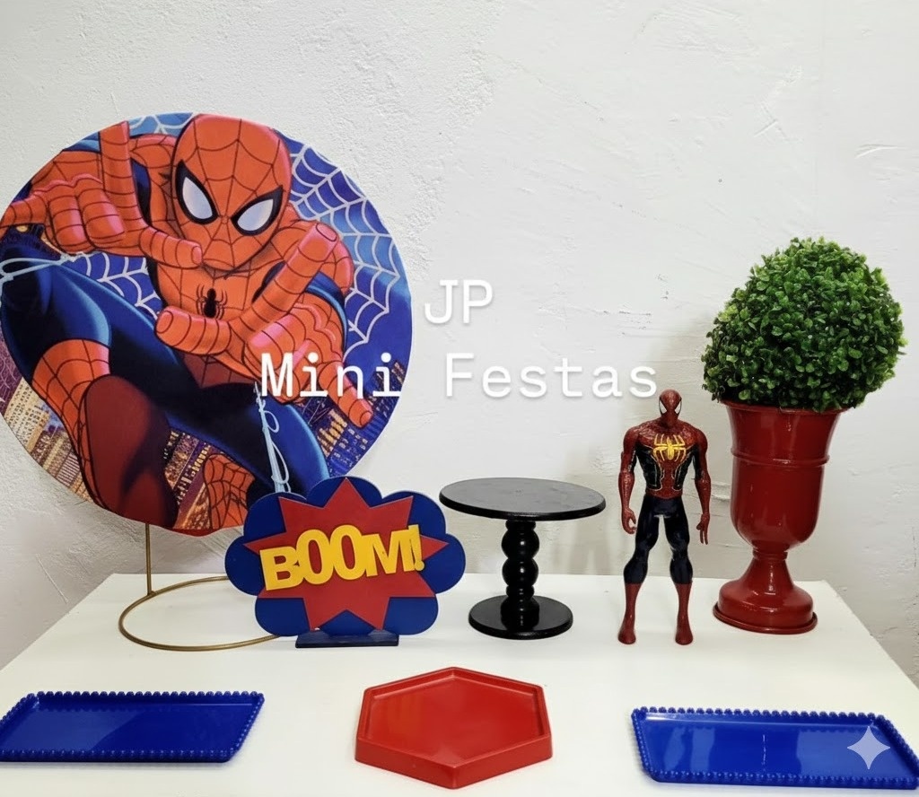 Mini Kit Homem Aranha - JPeventospeguemontee