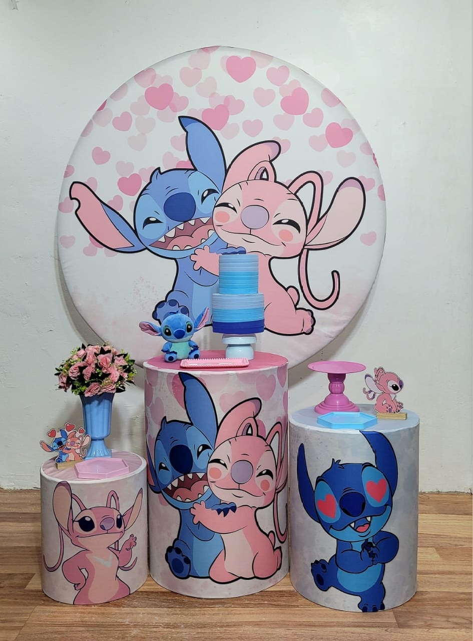 Kit P -  Stitch Rosa 2 - JPeventospeguemontee