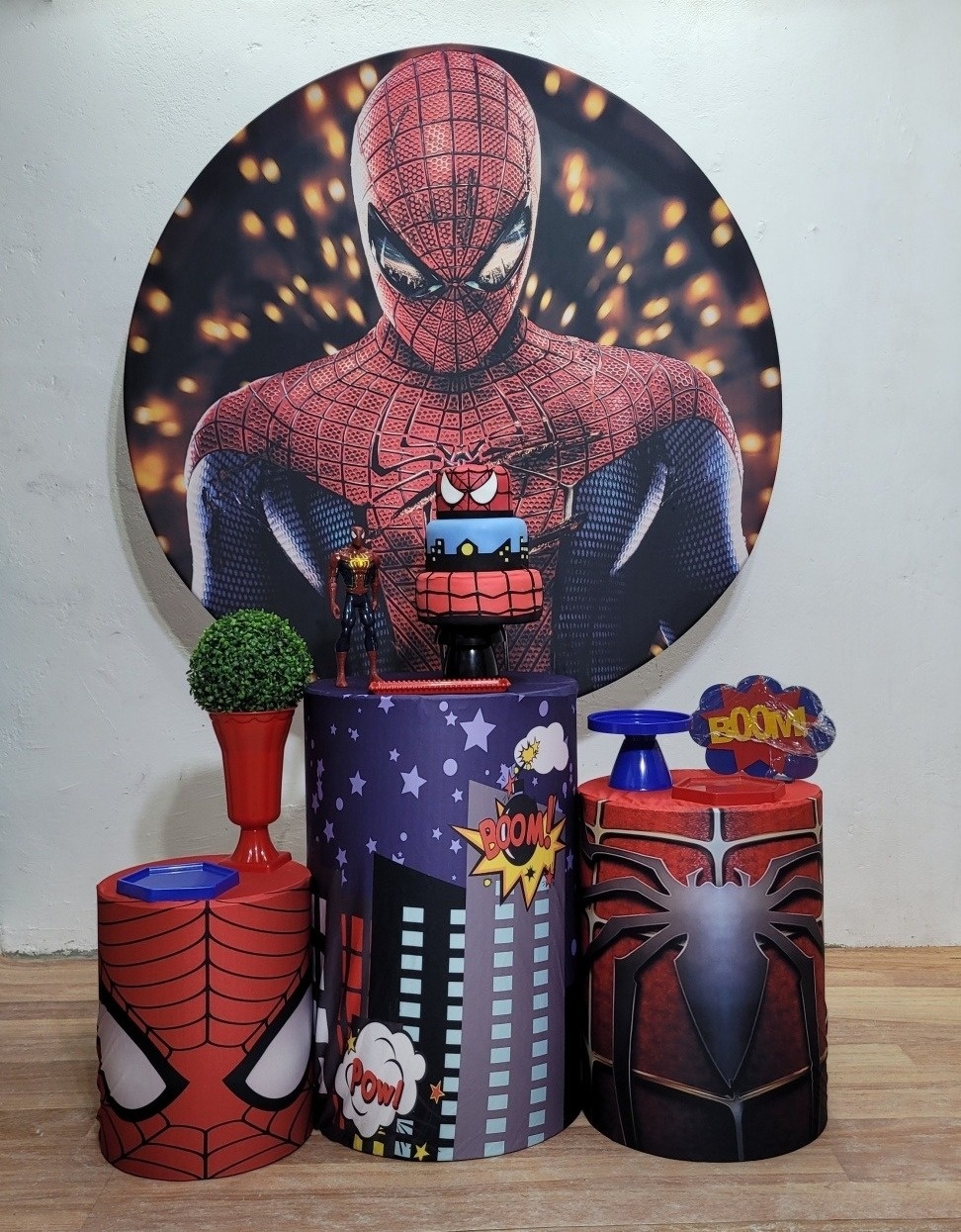 Kit P - Homem Aranha  - JPeventospeguemontee