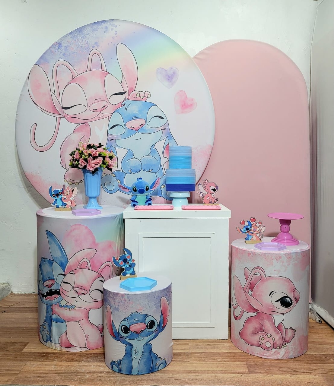Kit G - Stitch Rosa - JPeventospeguemontee