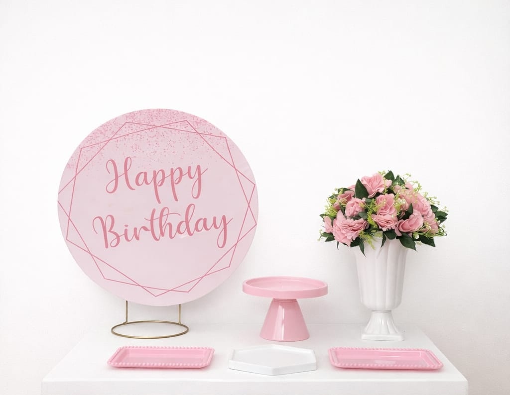 Mini Kit Happy Birthday Rosa - JPeventospeguemontee