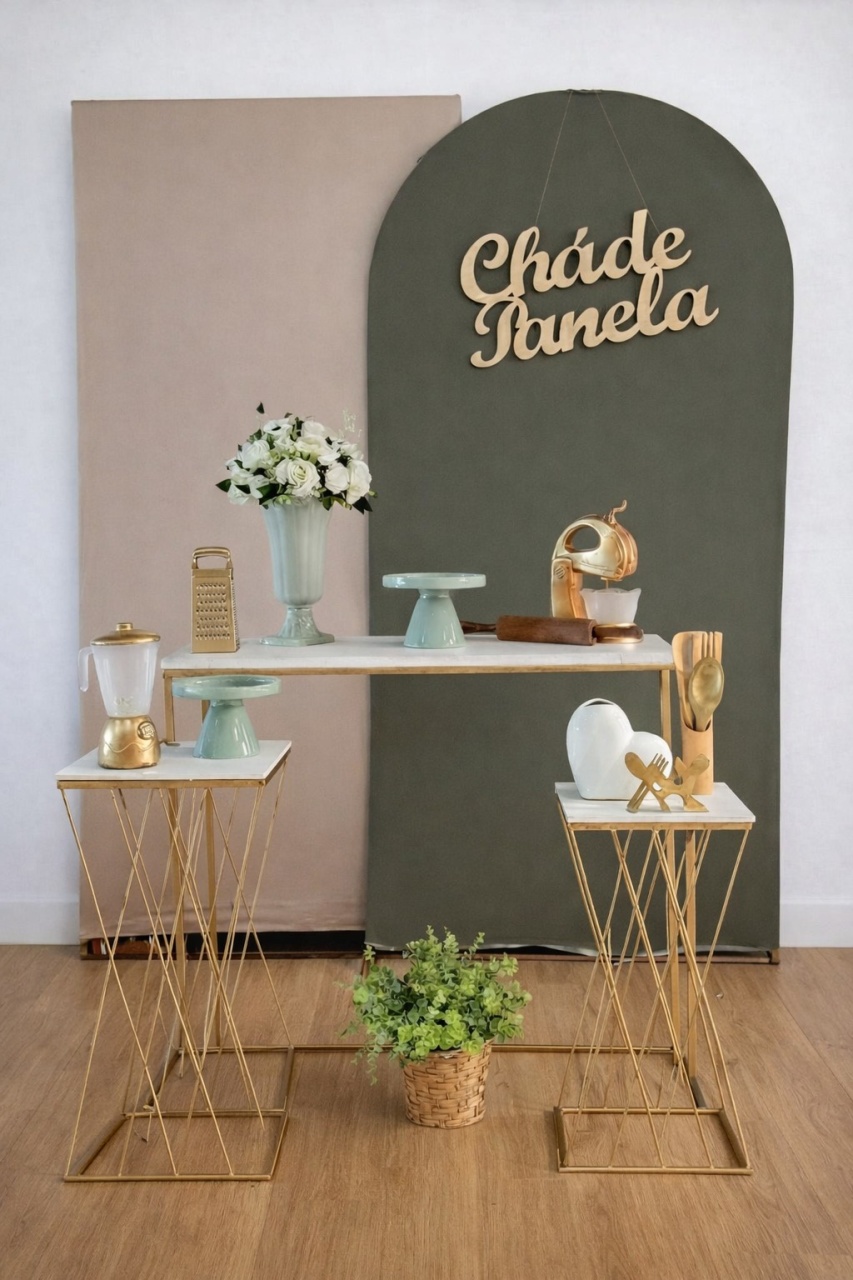Decoração Chá de Cozinha  - JPeventospeguemontee