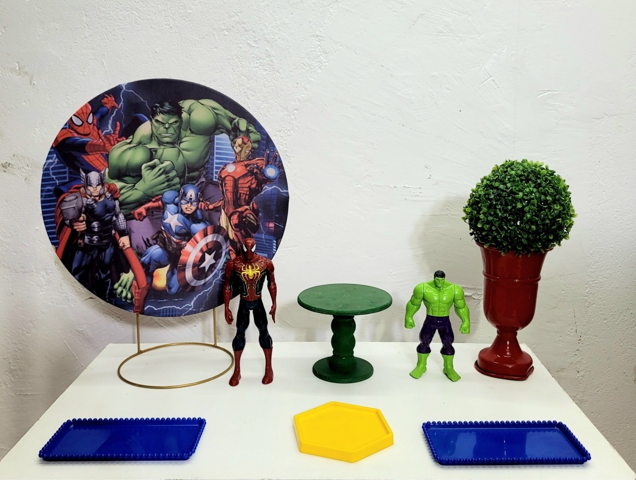 Mini Kit Vingadores - JPeventospeguemontee