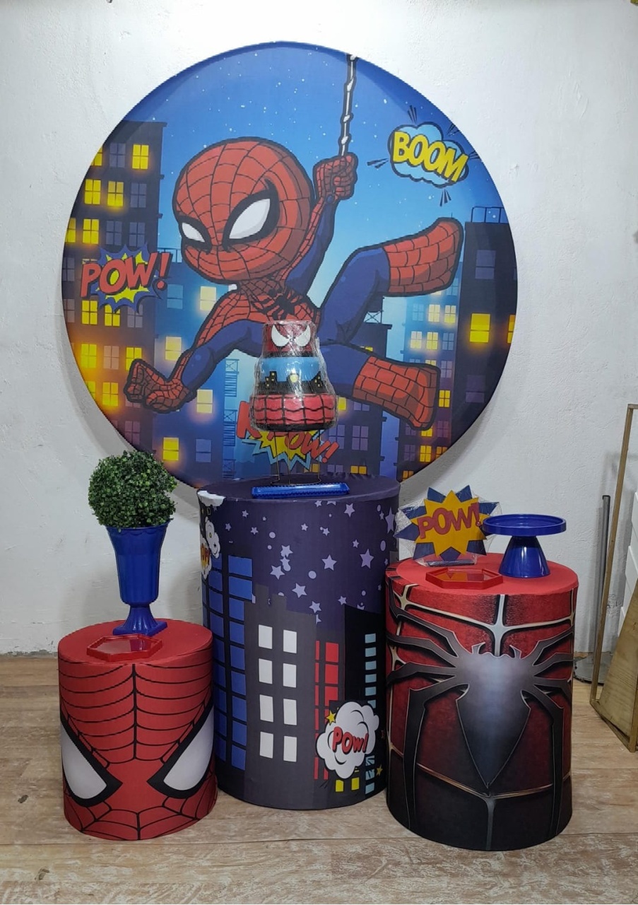 Kit P -  Homem Aranha Baby - JPeventospeguemontee