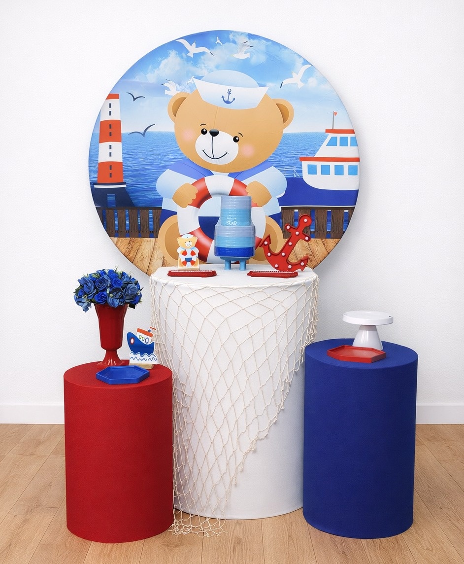 Kit P -  Ursinho Marinheiro - JPeventospeguemontee
