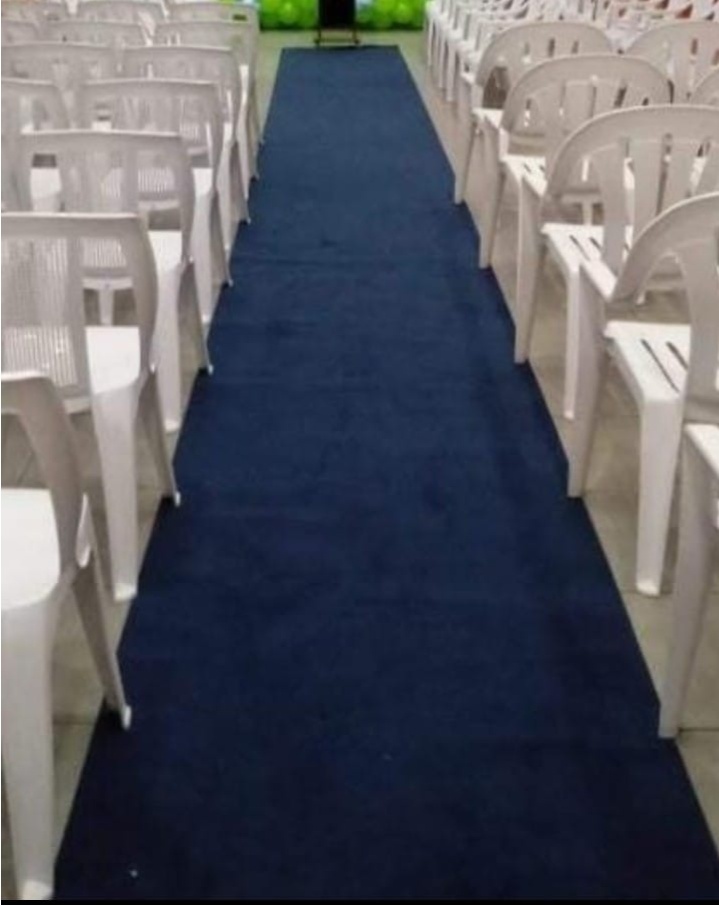Tapete Casamento Azul 15 Metros  - JPeventospeguemontee