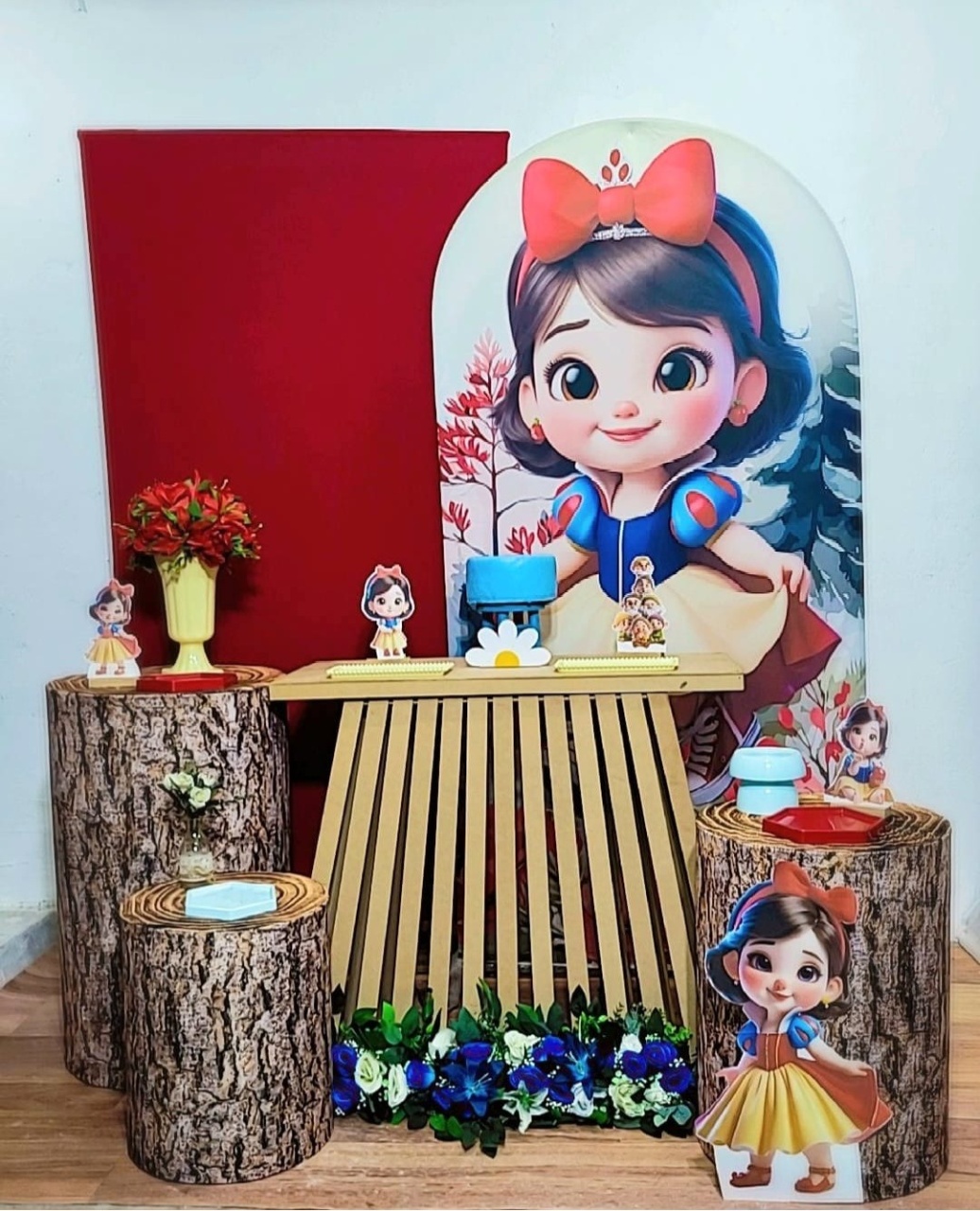 Decoração Branca de Neve - JPeventospeguemontee