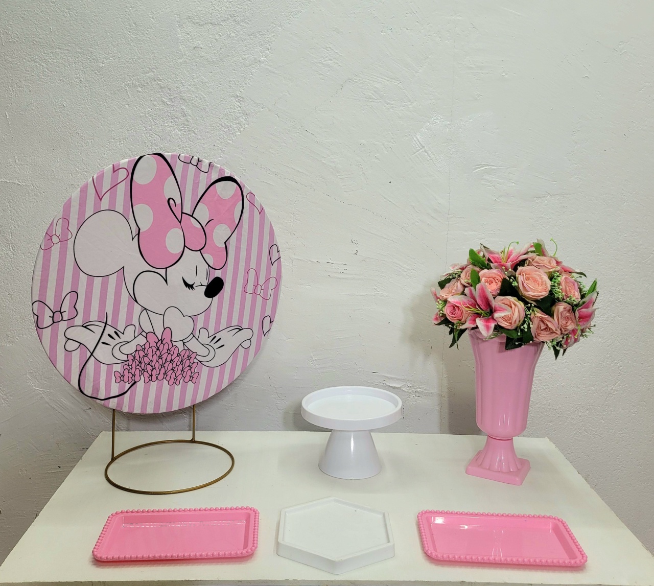 Mini Kit Minnie Rosa - JPeventospeguemontee