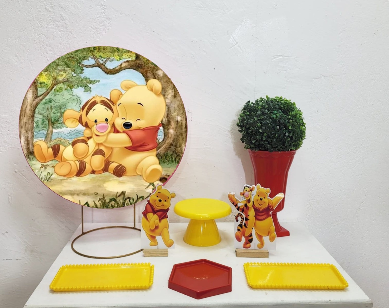 Mini Kit Ursinho Pooh - JPeventospeguemontee