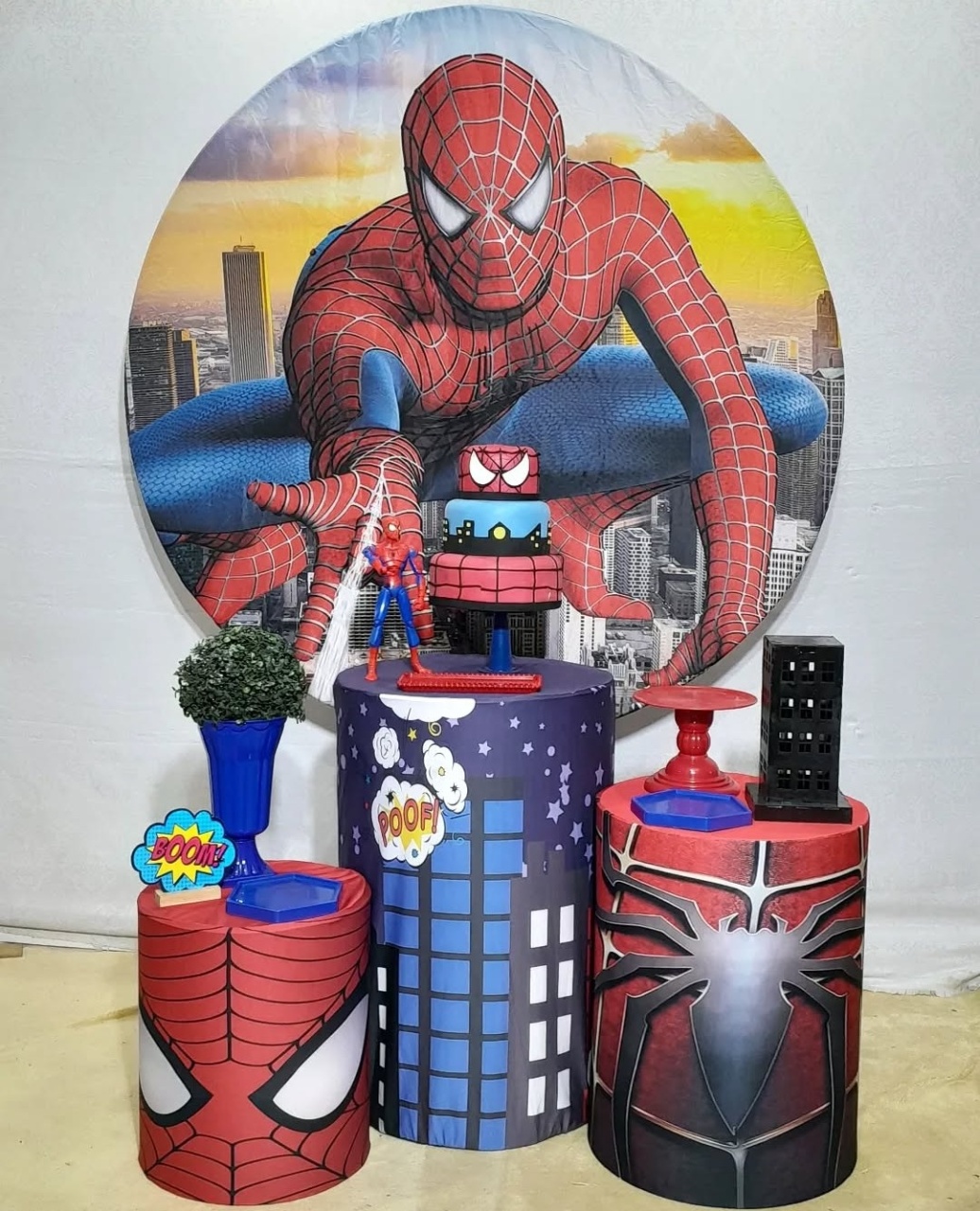 Kit P - Homem Aranha - JPeventospeguemontee