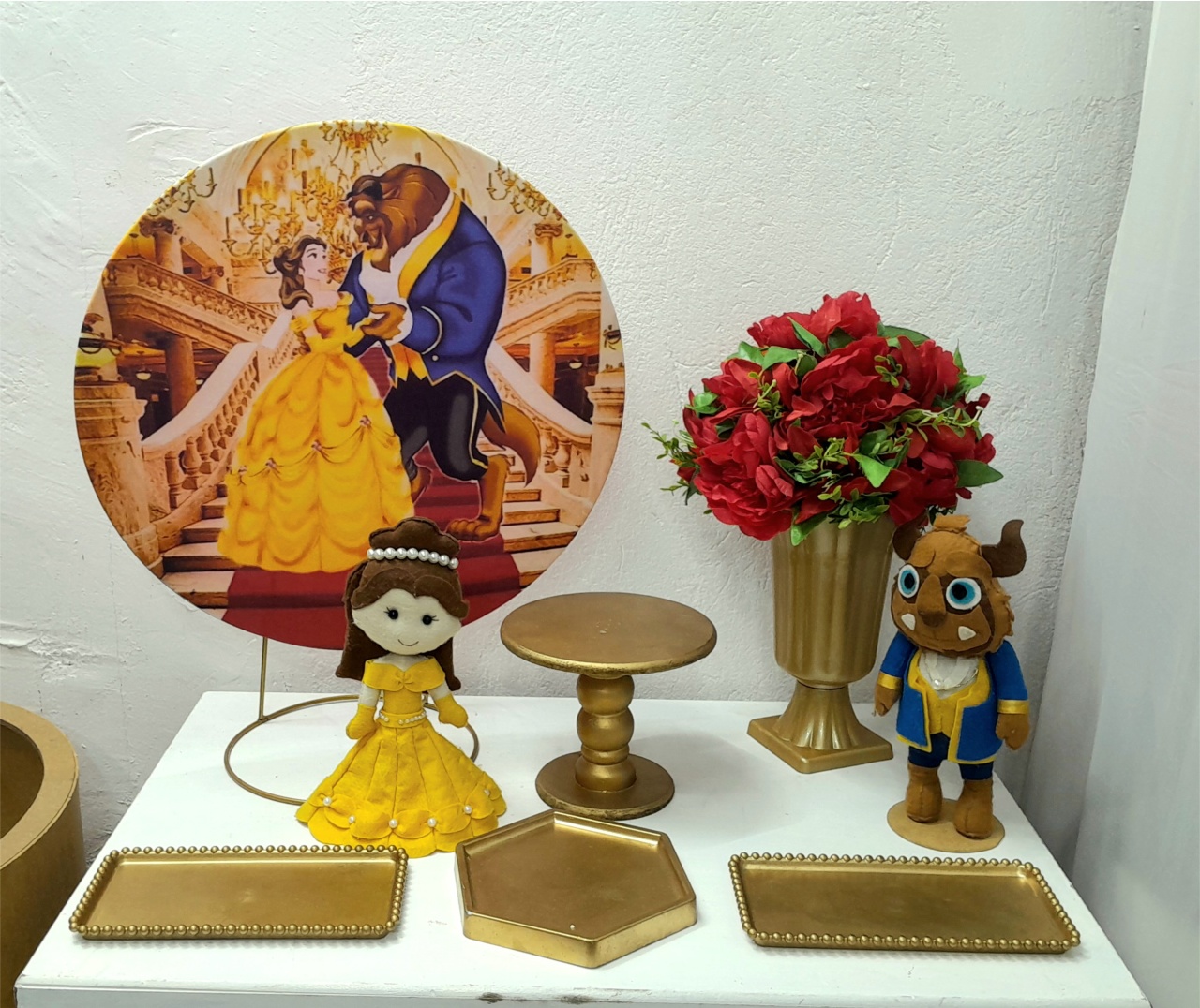 Mini Kit Bela E A Fera - JPeventospeguemontee