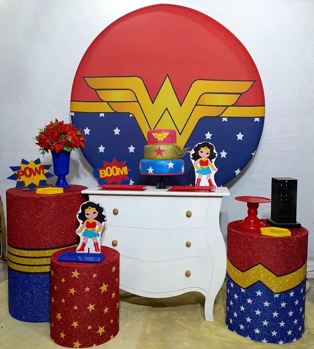 Kit M - Mulher Maravilha  - JPeventospeguemontee