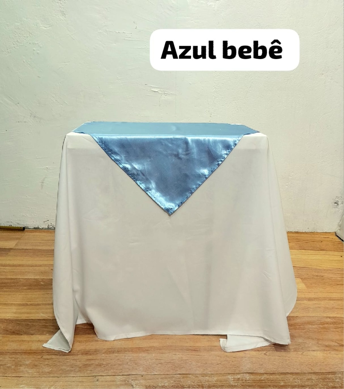 Toalha Cobre Mancha Azul Bebê  - JPeventospeguemontee