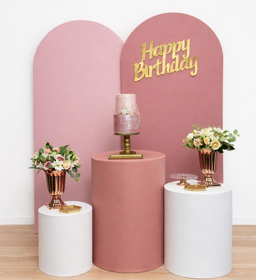 Kit Rose Com Dourado - JPeventospeguemontee
