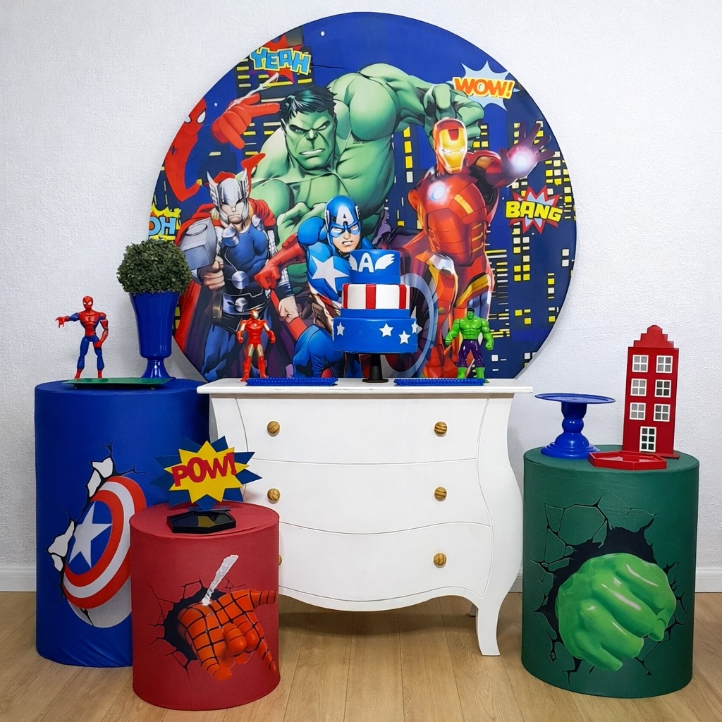 Kit M - Vingadores  - JPeventospeguemontee
