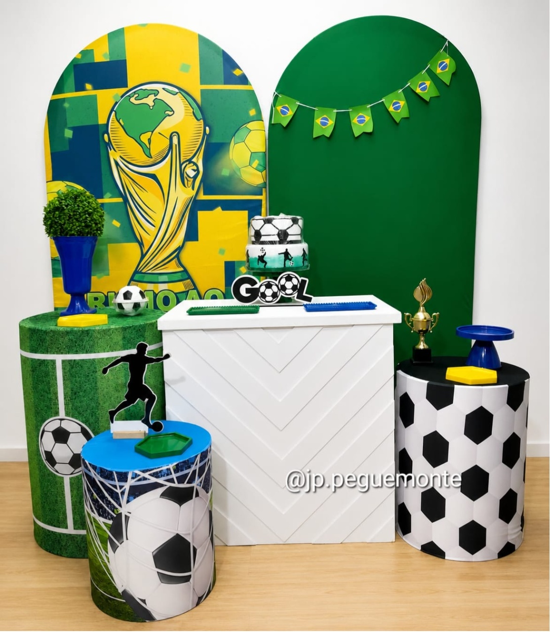 Kit G - Copa Do Mundo Hexa - JPeventospeguemontee