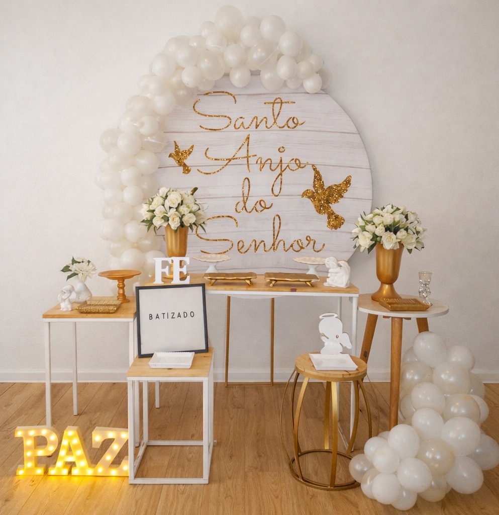 Decoração Batizado  - JPeventospeguemontee
