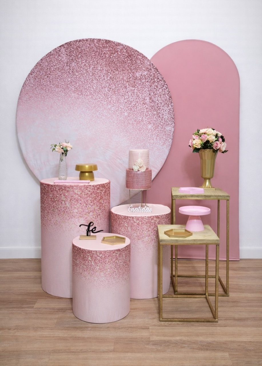 Decoração Rose - JPeventospeguemontee