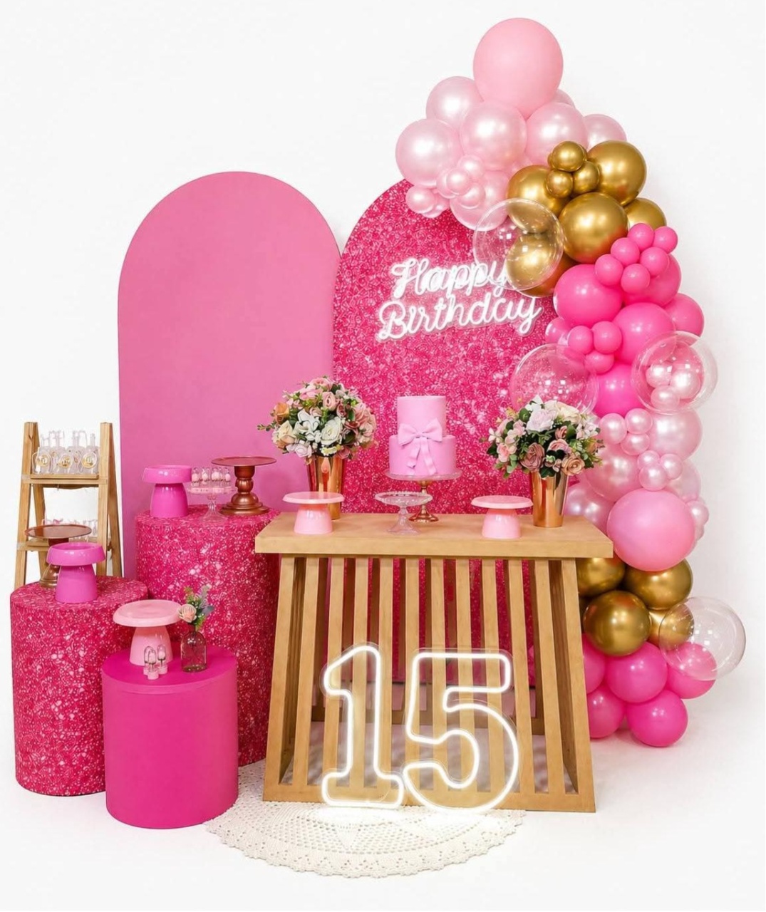 Decoração 15 Anos Com Bexigas - JPeventospeguemontee