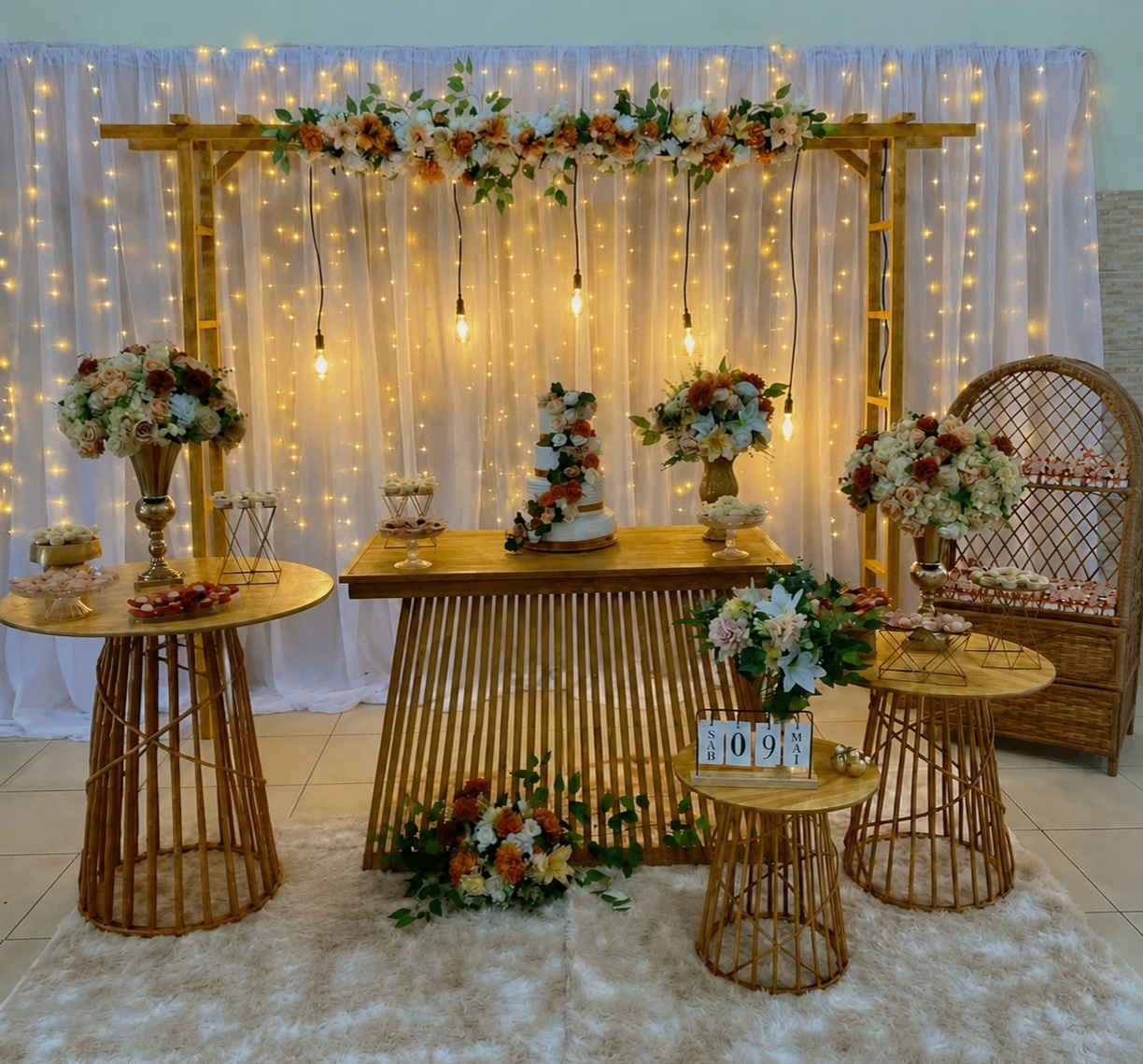 Decoração Casamento Terracota - JPeventospeguemontee