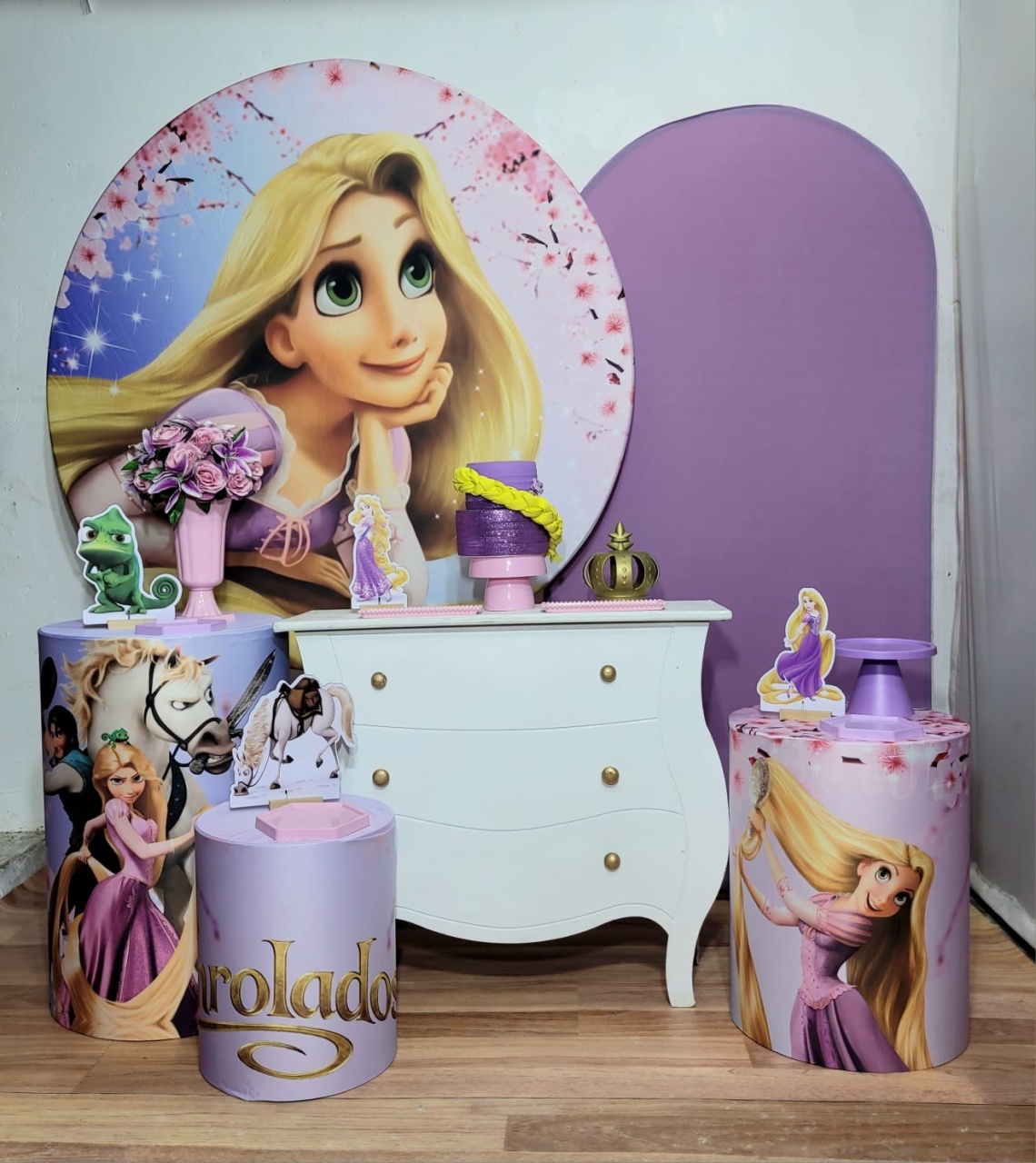 Kit G - Rapunzel Enrolados - JPeventospeguemontee