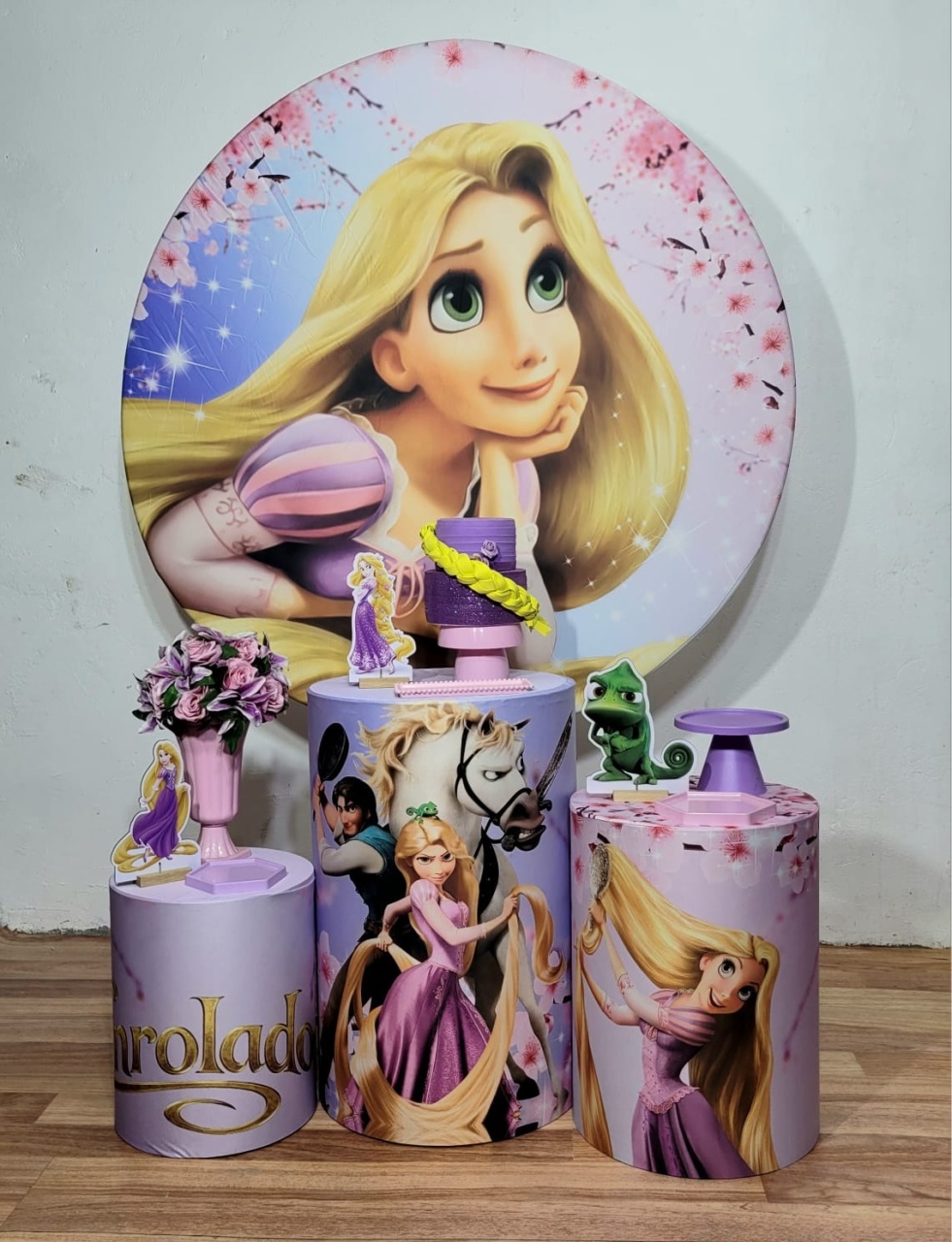 Kit P -  Rapunzel Enrolados  - JPeventospeguemontee