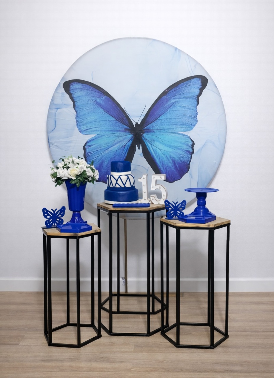 Kit P -  Borboleta Azul  - JPeventospeguemontee
