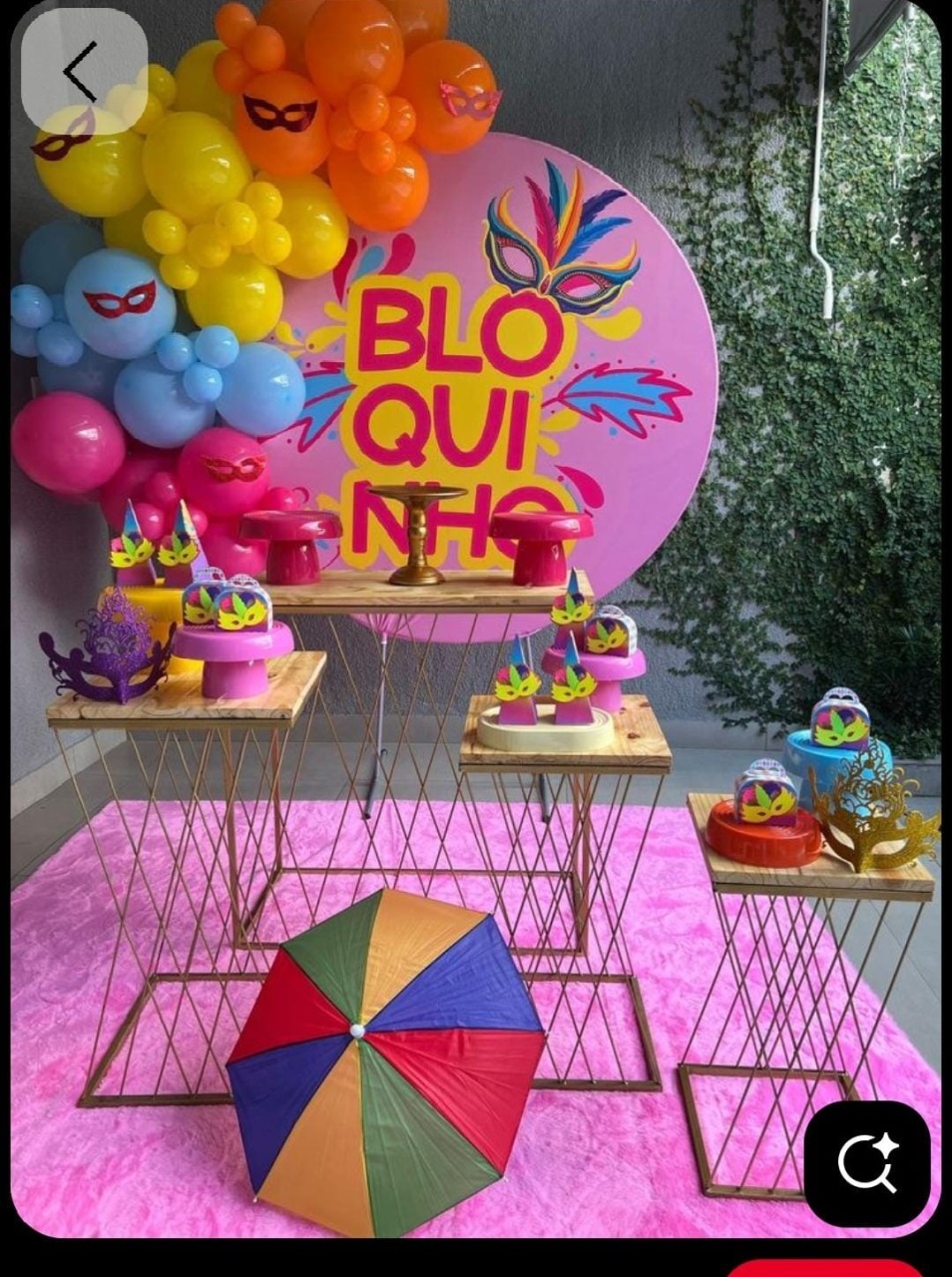 Decoração Carnaval - JPeventospeguemontee
