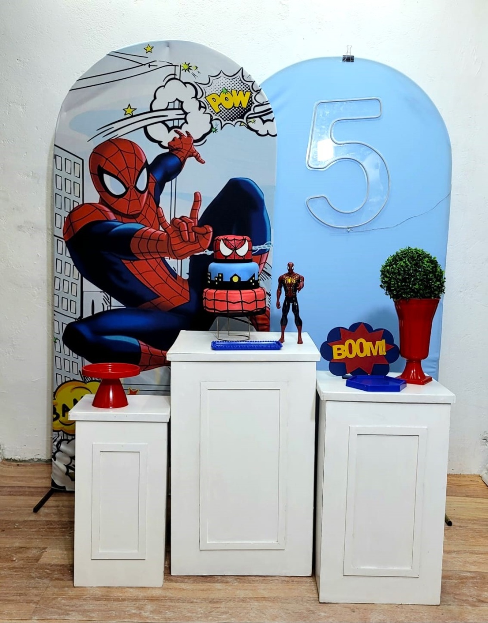 Decoração Homem Aranha - JPeventospeguemontee