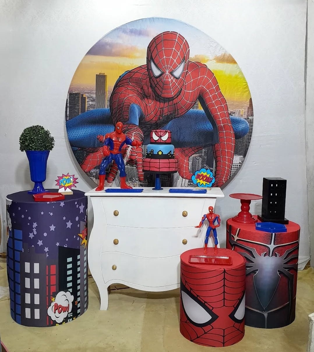 Kit M - Homem  Aranha - JPeventospeguemontee