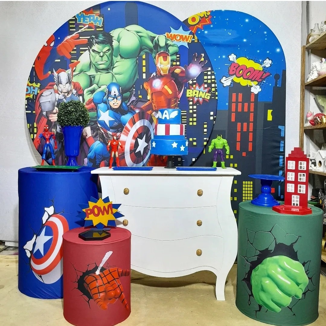 Kit G - Vingadores - JPeventospeguemontee