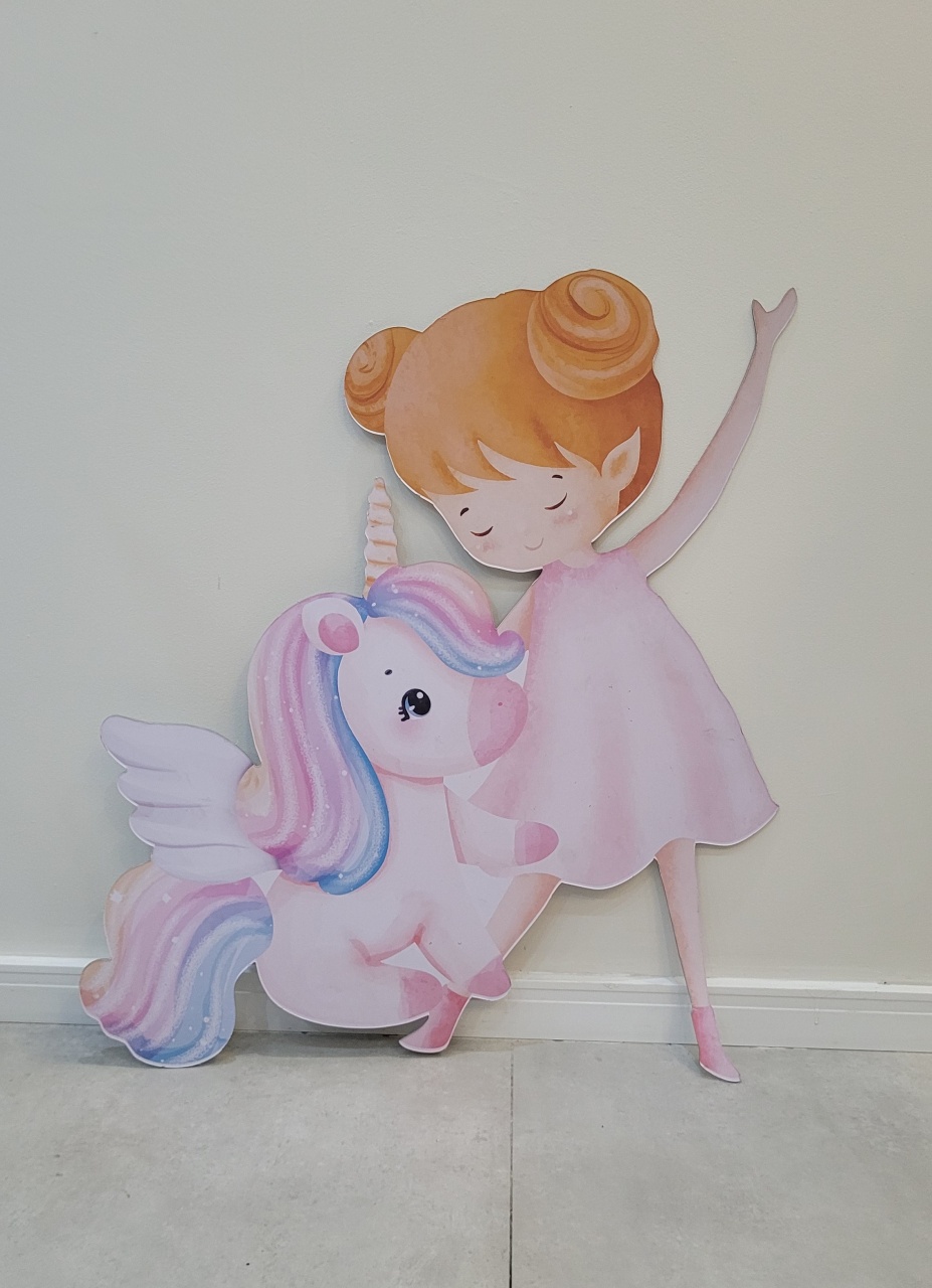 Display Menina & Unicórnio - Sonhare Pocket