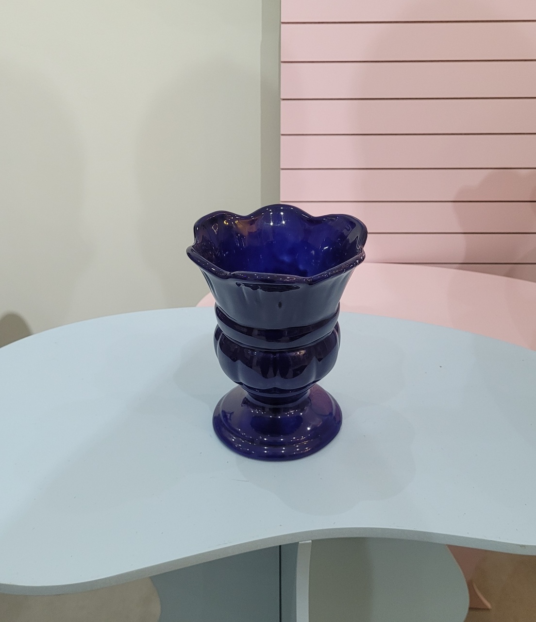 Vaso Cerâmica - Azul Escuro - Sonhare Pocket