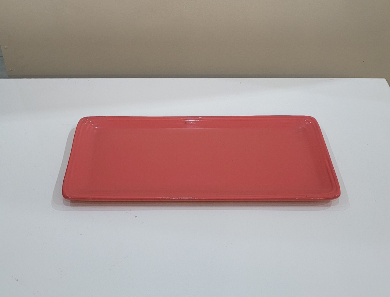 Bandeja Cerâmica - Vermelho - Sonhare Pocket