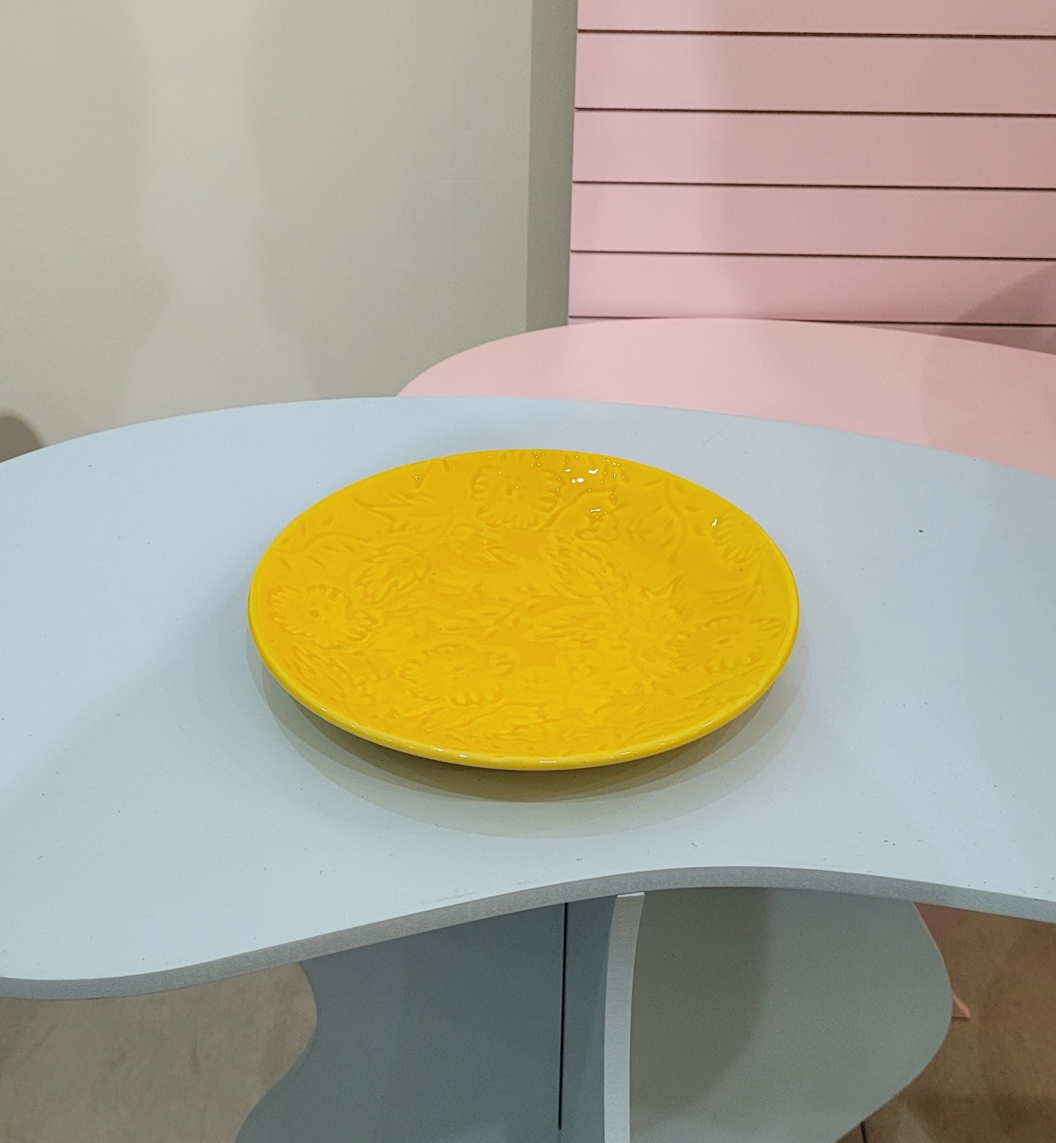 Bandeja Cerâmica - Amarelo - Sonhare Pocket