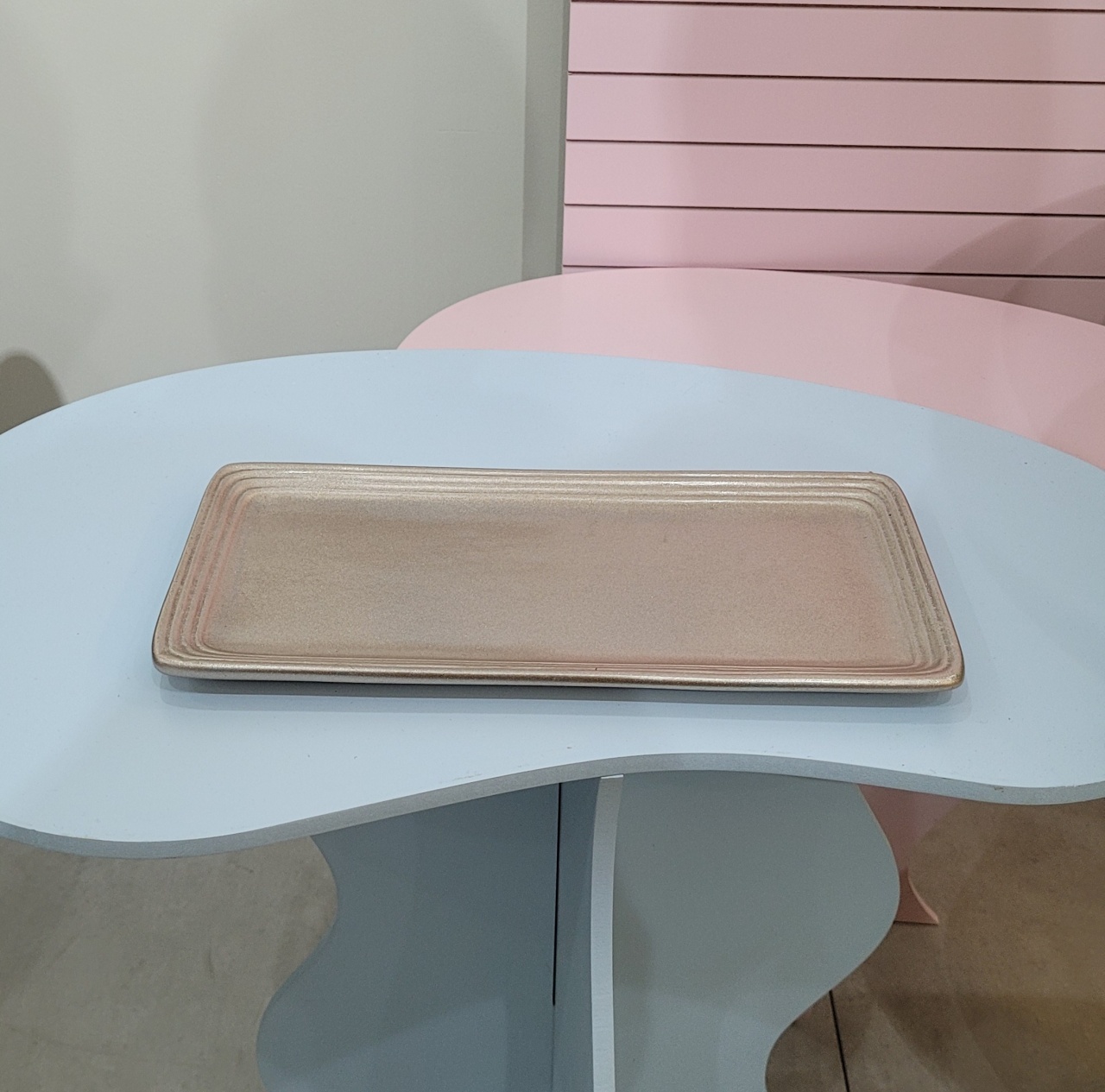 Bandeja Cerâmica - Rose Gold - Sonhare Pocket