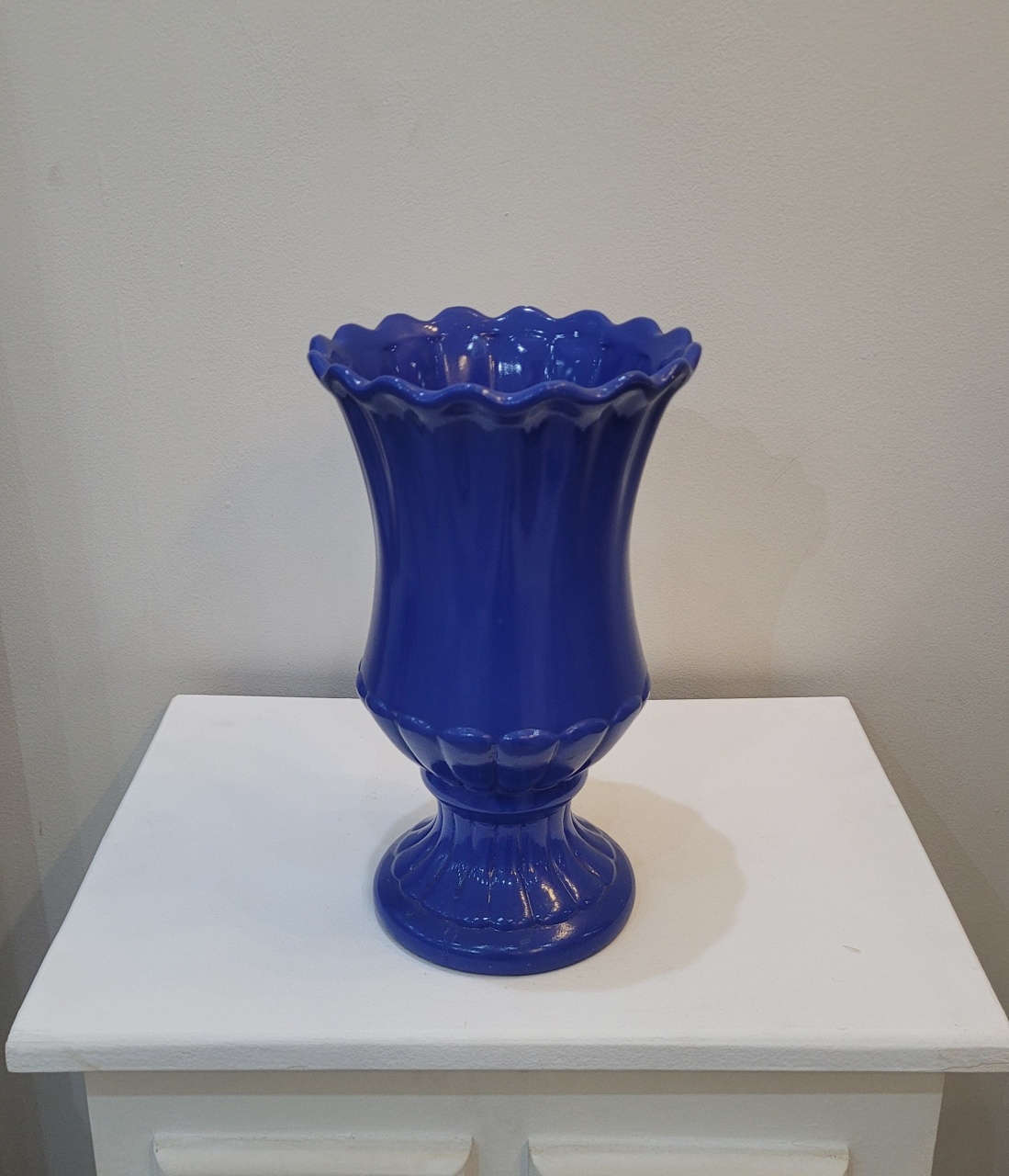 Vaso Cerâmica G - Azul Caneta - Sonhare Pocket