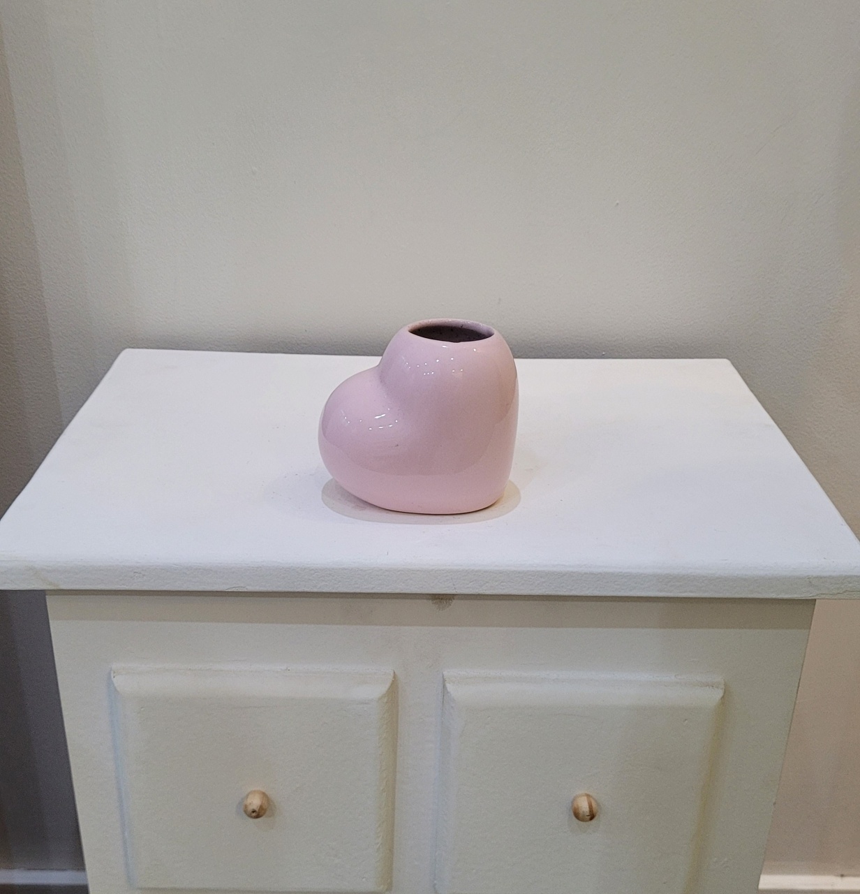 Vaso Cerâmica Coração - Rosa Candy - Sonhare Pocket