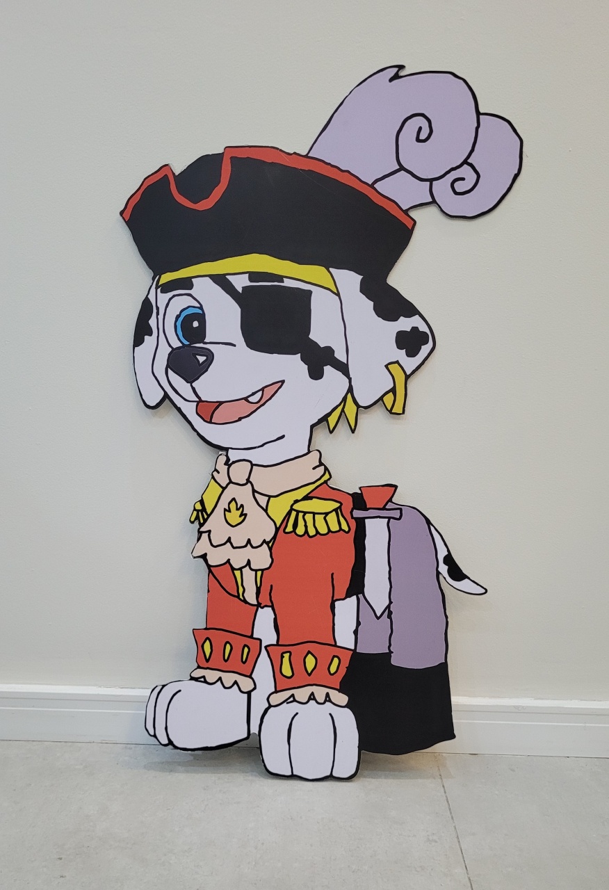 Display Marshall Pirata (Patrulha Canina) - Sonhare Pocket