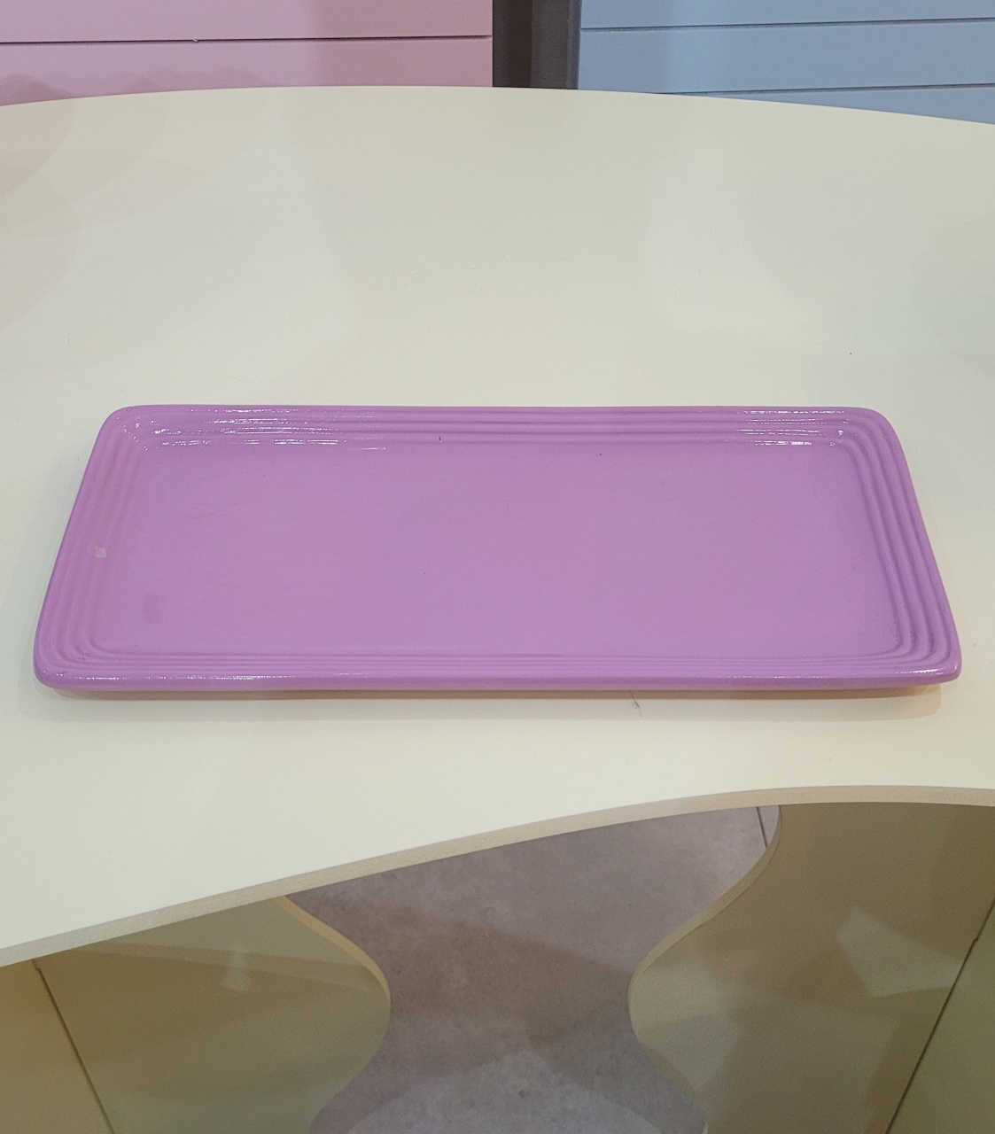 Bandeja Cerâmica - Roxo - Sonhare Pocket