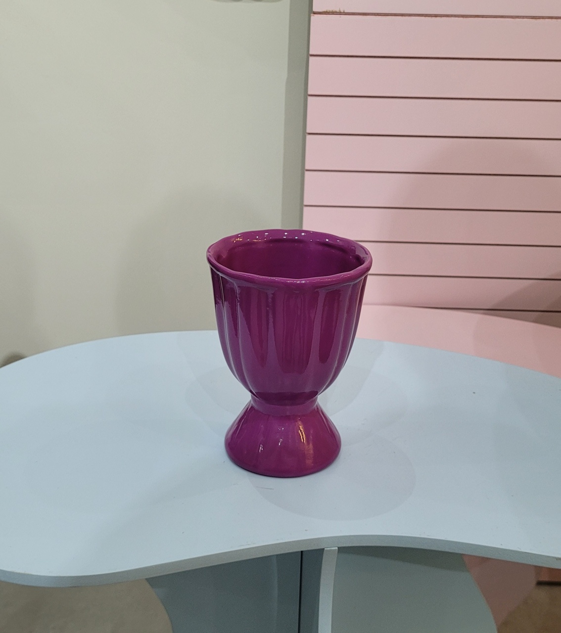 Vaso Cerâmica - Fúcsia - Sonhare Pocket