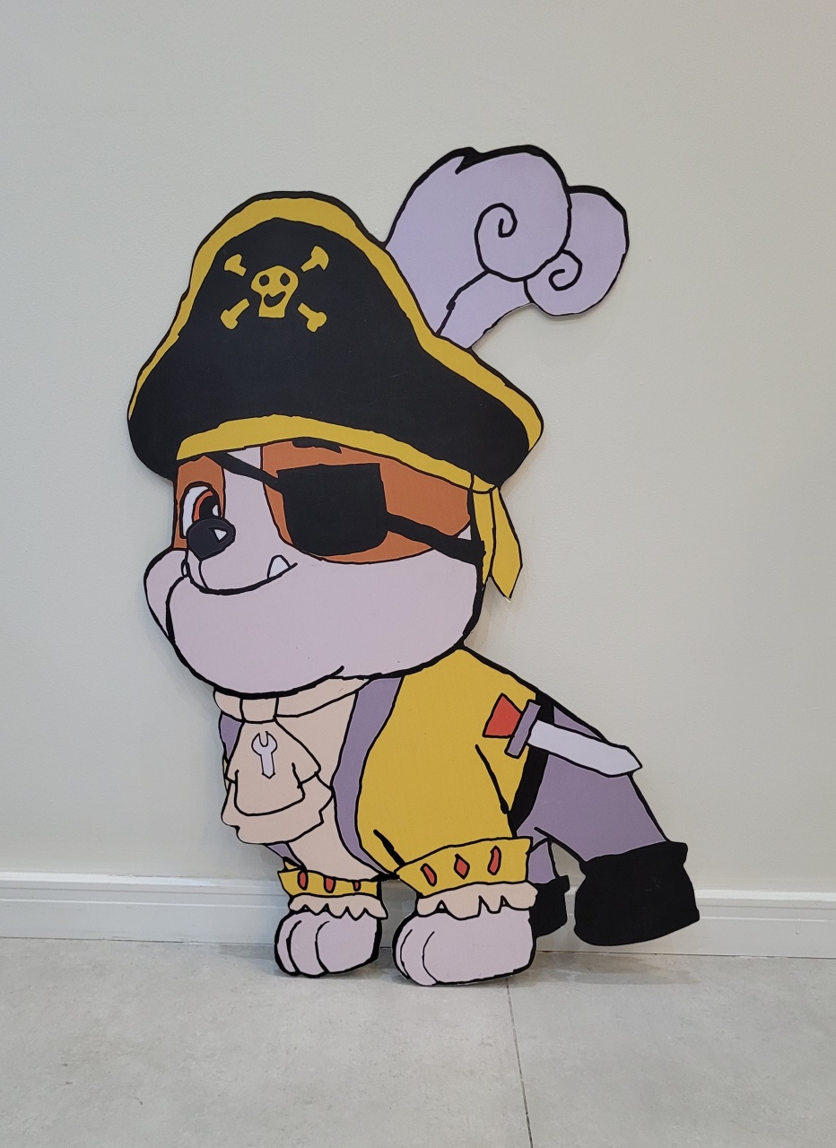 Display Rubble Pirata (Patrulha Canina) - Sonhare Pocket