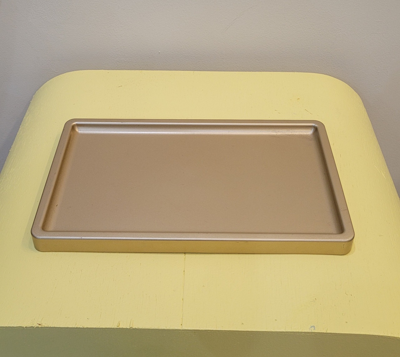 Bandeja Abs Retangular Premium - Dourado - Sonhare Pocket